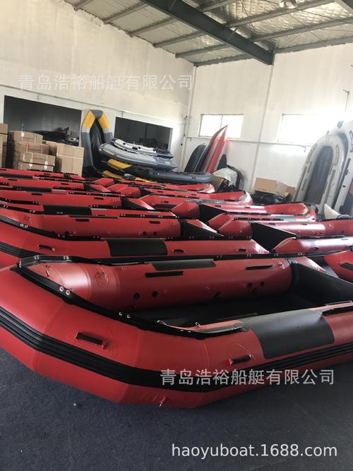 浩裕船艇工厂价5.6米救生橡皮艇 救援冲锋舟与漂流钓鱼的全能之选
