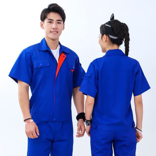 夏日工装新选择 浩赢薄款短袖工作服套装全方位解析